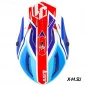 Козырек для шлема JUST1 J38 BLADE синий/красный/белый