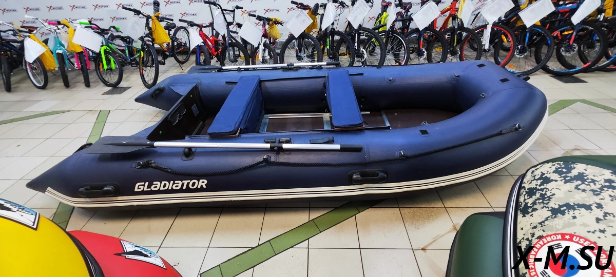 Надувная лодка GLADIATOR C 370 DP б/у Надувная лодка GLADIATOR C 370 DP б/у