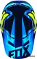 Козырек к шлему Fox V1 Race Helmet Visor Blue/Yellow