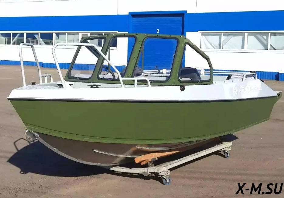 Алюминиевый катер WYATBOAT Неман-550 DC Pro Алюминиевый катер WYATBOAT Неман-550 DC Pro