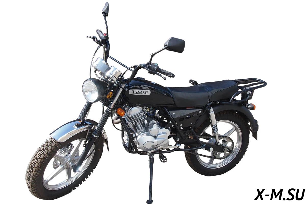 Мотоцикл СКАУТ-6, 200 куб.см., колеса 18", с ПТС Мотоцикл СКАУТ-6, 200 куб.см., колеса 18", с ПТС
