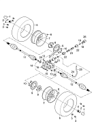 Передний привод КВАДРОЦИКЛА AODES (ODES) 650 ATV-S