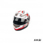 Шлем мото PHANTOM 825 #4white-red HPF100ST-WR62