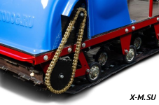 Мотобуксировщик MOTODOG 500 LONG 20  передний привод