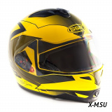 Шлем G-339 YELLOW BLACK + Зимний комплект ELECTRIC для шлема Шлем G-339 YELLOW BLACK + Зимний комплект ELECTRIC для шлема