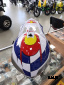 Шлем кроссовый HETOSHI RED BULL XD1-86 цв. Бело-фиолетовый р. L 