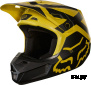 Мотошлем Fox V2 Preme Helmet Dark Yellow