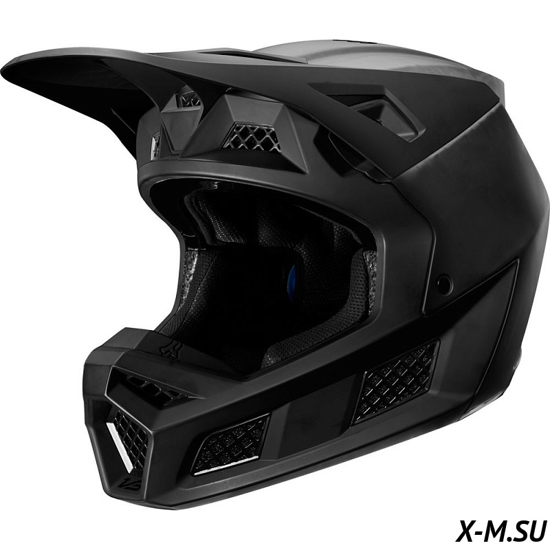 Мотошлем Fox V3 Solids Helmet Carbon/Black