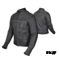 Куртка мотоциклетная (кожа) HIZER 543
