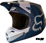Мотошлем Fox V2 Mastar Helmet Navy