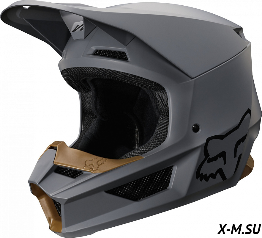Мотошлем Fox V1 Matte Helmet Stone