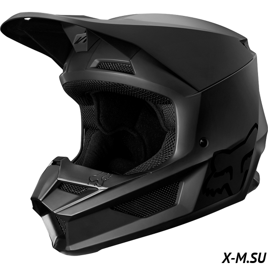Мотошлем Fox Racing V1 Matte Helmet Black